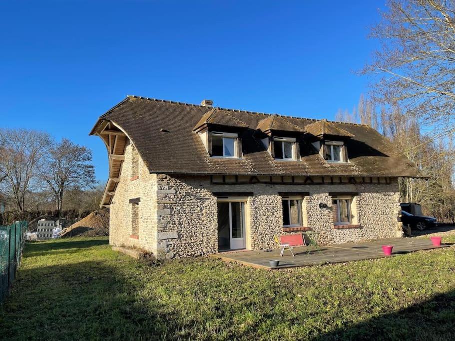 Vila Maison Ancienne Vallee De L'Eure Hardencourt-Cocherel Exteriér fotografie